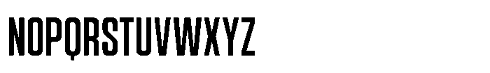 HD Corbit Compressed Font UPPERCASE