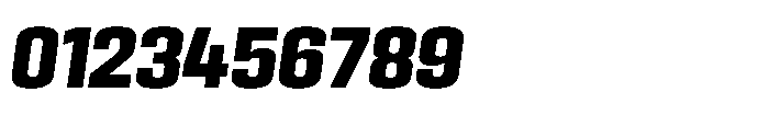 HD Corbit Condensed Bold Italic Font OTHER CHARS