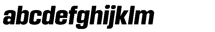 HD Corbit Condensed Bold Italic FONT