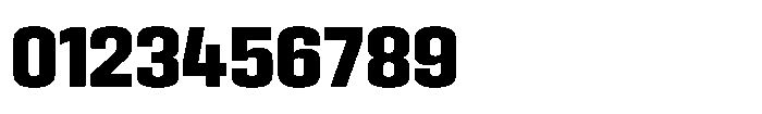 HD Corbit Condensed Bold Font OTHER CHARS