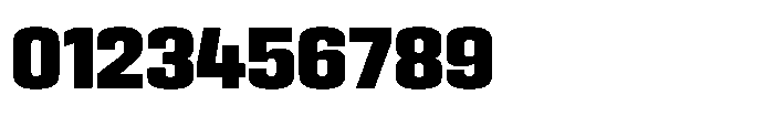 HD Corbit Condensed Extra Bold Font OTHER CHARS