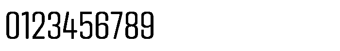 HD Corbit Condensed Light Font OTHER CHARS