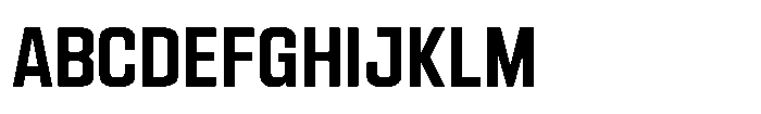 HD Corbit Condensed Medium Font UPPERCASE