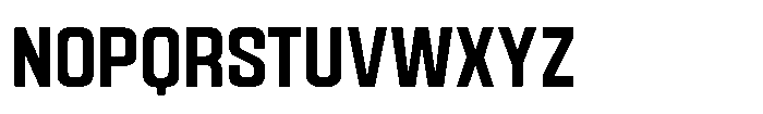 HD Corbit Condensed Medium Font UPPERCASE