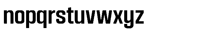 HD Corbit Condensed Medium Font LOWERCASE