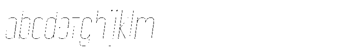 HD Corbit Condensed Thin Italic FONT