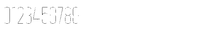 HD Corbit Condensed Thin Font OTHER CHARS