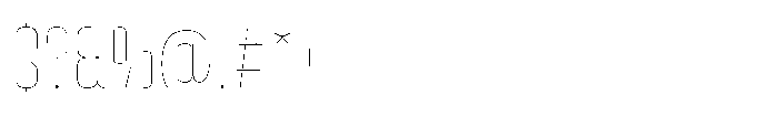 HD Corbit Condensed Thin Font OTHER CHARS
