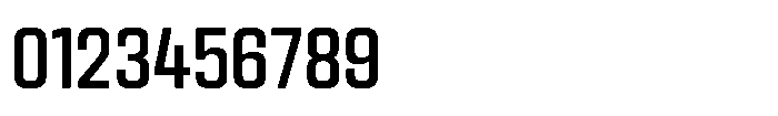 HD Corbit Condensed Font OTHER CHARS