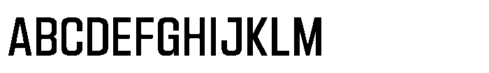 HD Corbit Condensed Font UPPERCASE