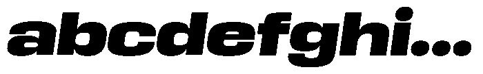 HD Corbit Expanded Black Italic FONT