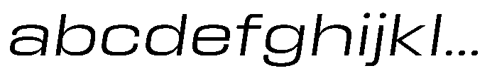 HD Corbit Expanded Light Italic FONT