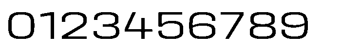 HD Corbit Expanded Light Font OTHER CHARS
