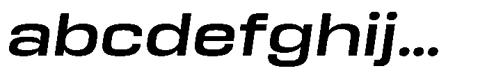 HD Corbit Expanded Medium Italic FONT