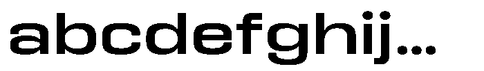 HD Corbit Expanded Medium FONT