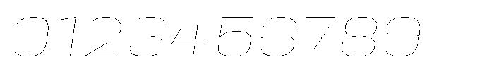 HD Corbit Expanded Thin Italic Font OTHER CHARS