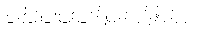 HD Corbit Expanded Thin Italic FONT