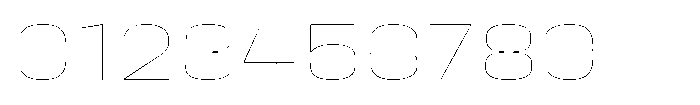 HD Corbit Expanded Thin Font OTHER CHARS
