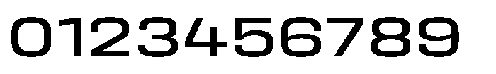 HD Corbit Expanded Font OTHER CHARS