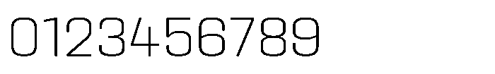 HD Corbit Extra Light Font OTHER CHARS