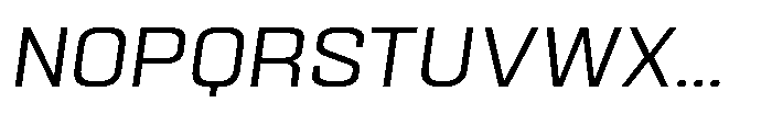 HD Corbit Light Italic Font UPPERCASE
