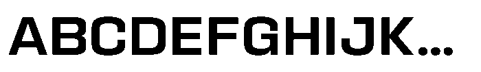 HD Corbit Medium Font UPPERCASE