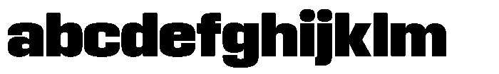 HD Corbit Narrow Black FONT