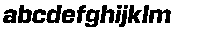 HD Corbit Narrow Bold Italic FONT