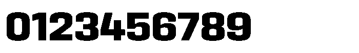 HD Corbit Narrow Bold Font OTHER CHARS