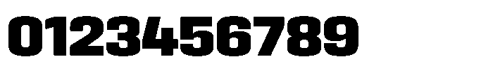 HD Corbit Narrow Extra Bold Font OTHER CHARS
