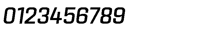 HD Corbit Narrow Italic Font OTHER CHARS