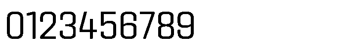 HD Corbit Narrow Light Font OTHER CHARS