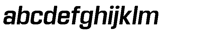 HD Corbit Narrow Medium Italic FONT