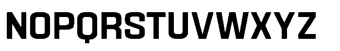 HD Corbit Narrow Medium Font UPPERCASE