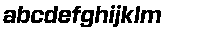 HD Corbit Narrow Semi Bold Italic FONT