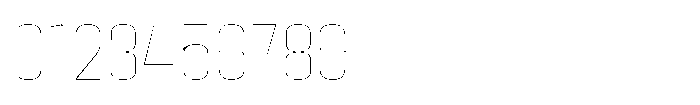 HD Corbit Narrow Thin Font OTHER CHARS