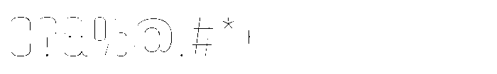 HD Corbit Narrow Thin Font OTHER CHARS