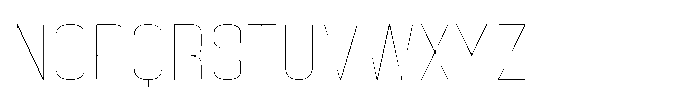HD Corbit Narrow Thin Font UPPERCASE