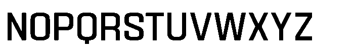 HD Corbit Narrow Font UPPERCASE