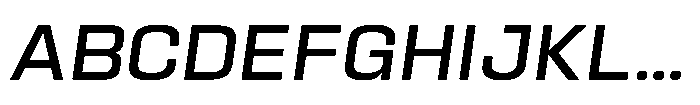 HD Corbit Regular Italic Font UPPERCASE