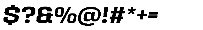 HD Corbit Semi Bold Italic Font OTHER CHARS