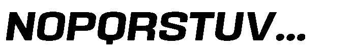 HD Corbit Semi Bold Italic Font UPPERCASE