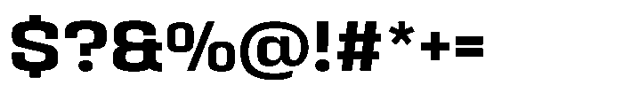 HD Corbit Semi Bold Font OTHER CHARS