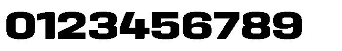 HD Corbit Semi Expanded Bold Font OTHER CHARS
