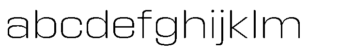 HD Corbit Semi Expanded Extra Light FONT
