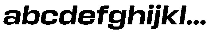 HD Corbit Semi Expanded Semi Bold Italic FONT
