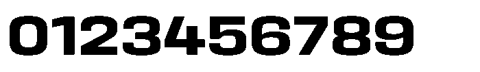 HD Corbit Semi Expanded Semi Bold Font OTHER CHARS