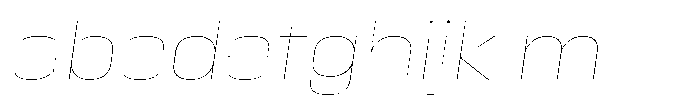 HD Corbit Semi Expanded Thin Italic FONT