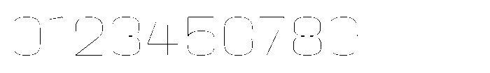HD Corbit Semi Expanded Thin Font OTHER CHARS