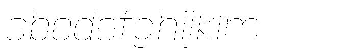 HD Corbit Thin Italic FONT